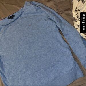 Tommy Hilfiger Sky Blue Knit Top